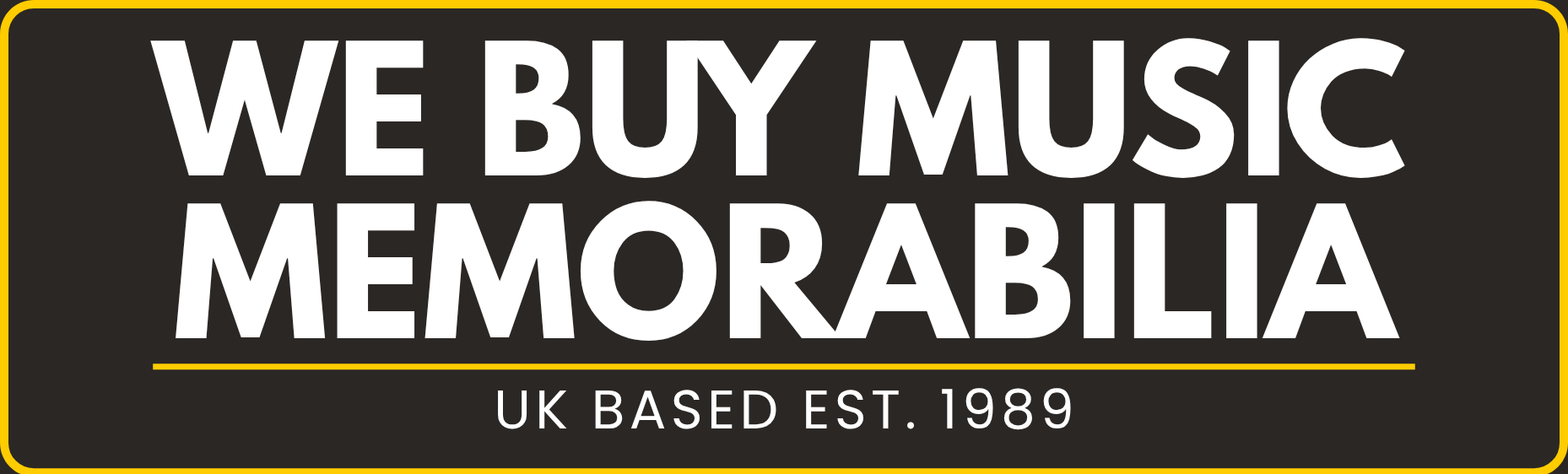 We Buy Music Memorabilia